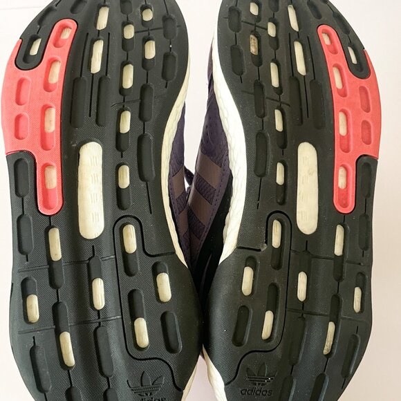 Adidas Women’s Day Jogger Purple/Green Size 7 - Picture 5 of 7